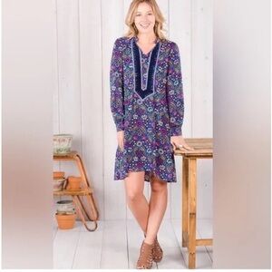 Matilda Jane Thoughts and Dreams Boho Floral Dress Size Small